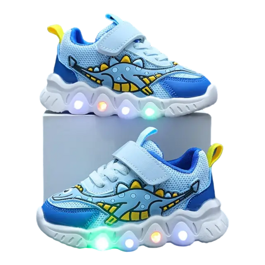 Zapatillas Niño deportivas con luces de moda